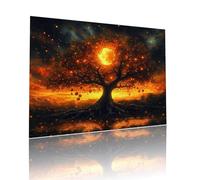Puzzle Adulte 3000 pièces Lune Arbre Puzzles Classiques pour Adultes et Enfants à Partir de 6 Ans éducatif Jouets, Qualité Supérieure Mystery Jeu Éducatif Challenge Toy, pour Cadeaux 81x122cm t-994