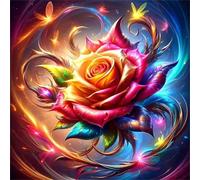 Puzzle Adulte 35 Pièces, Bricolage Puzzle Rose éclatante, Puzzles Impossible 35 Pieces, Jeu de Famille Team Building, Cadeau pour Les Amants ou Les Amis, Unique Home Decor