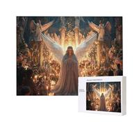 Puzzle Adulte 4000 Pièces Ange 140x87cm Impossible Difficile Défiant, Puzzles pour Adultes Jeu éducatif Défi Jouets 4000 Pièces Puzzles pour Adultes, Divertissement Créatif Cadeau u-775