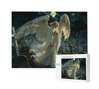 Puzzle Adulte 4000 Pièces Ange Lune 140x87cm Impossible Difficile Défiant, Puzzles pour Adultes Jeu éducatif Défi Jouets 4000 Pièces Puzzles pour Adultes, Divertissement Créatif Cadeau u-787