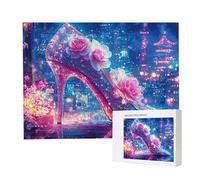 Puzzle Adulte 4000 Pièces Chaussures Crystal Gauguin Puzzles pour Adultes Jeu éducatif Défi Jouets 4000 Pièces Puzzles pour Enfants, Puzzle de Bricolage pour la Décor de la Maison 140x87cm l-805