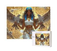 Puzzle Adulte 4000 Pièces Egypte Reine 140x87cm Impossible Difficile Défiant, Puzzles pour Adultes Jeu éducatif Défi Jouets 4000 Pièces Puzzles pour Adultes, Divertissement Créatif Cadeau u-8