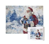 Puzzle Adulte 4000 Pièces Hiver Noël 140x87cm Impossible Difficile Défiant, Puzzles pour Adultes Jeu éducatif Défi Jouets 4000 Pièces Puzzles pour Adultes, Divertissement Créatif Cadeau u-137