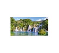 Puzzle Adulte 4000 Pieces Les Cascades De La Rivière Du Parc national de Krka - Collection Paysage De Croatie