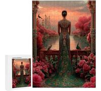 Puzzle Adulte 4000 Pièces Maison Architecture 140 x 87cm Puzzles pour Adultes Jeu éducatif Défi Jouets 4000 Pièces pour Enfants, Jigsaw de Bricolage Coloré pour la Décor de la Maison PjY1870 P-1