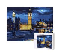 Puzzle Adulte 4000 Pièces Rue Grand Bus 140x87cm Impossible Difficile Défiant, Puzzles pour Adultes Jeu éducatif Défi Jouets 4000 Pièces Puzzles pour Adultes, Divertissement Créatif Cadeau u-396