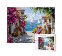 Puzzle Adulte 4000 Pièces Vue sur la Rue 140x87cm Impossible Difficile Défiant, Puzzles pour Adultes Jeu éducatif Défi Jouets 4000 Pièces Puzzles pour Adultes, Divertissement Créatif Cadeau u-397