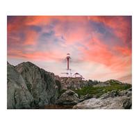 Puzzle Adulte 500 Pièces, Décoration Intérieure-Phare,Rochers,Rivière,Paysage 52x38cm