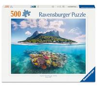 Puzzle Adulte 500 pièces - Île et Monde corallien