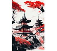 Puzzle Adulte 500 Pièces Paysage Peinture L'Encre 52 x 38 cm Puzzles pour Adultes Jeu éducatif Puzzle Impossible Puzzles 500 Pièces Adultes