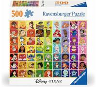 Puzzle Adulte 500 pièces - Pixar - Palette de Couleurs Disney & Pixar
