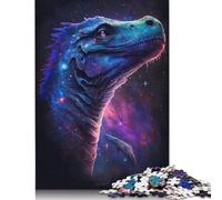 Puzzle Adulte 500 pièces, thème Galaxie, Dinosaures, Jeux éducatifs, décoration familiale, 500 pièces (52 x 38 cm)