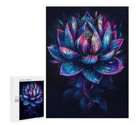 Puzzle adulte 500 pièces Wonderful Lotus Flower puzzle pour adolescents, jeu de pensée, analyse et logique 500 pièces