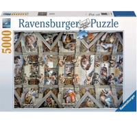 Puzzle Adulte 5000 p - Chapelle Sixtine - Ravensburger - Architecture et monument - Multicolore