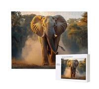 Puzzle Adulte 5000 Pièces Animaux éléphants 156 x 105cm Puzzles pour Adultes Jeu éducatif Défi Jouets 5000 Pièces Puzzles pour Enfants, Puzzle de Bricolage Coloré pour la Décor de la Maison m-146