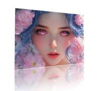 Puzzle Adulte 5000 pièces Femme Fleur Puzzles Classiques pour Adultes et Enfants à Partir de 6 Ans éducatif Jouets, Qualité Supérieure Mystery Jeu Éducatif Challenge Toy, pour Cadeaux 105x156cm t-800