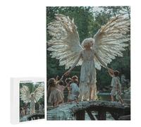 Puzzle Adulte 5000 Pièces l'enfant Ange 156 x 105cm Puzzles pour Adultes Jeu éducatif Défi Jouets 5000 Pièces Puzzles pour Adultes Enfants, Puzzle de Bricolage Coloré pour la Décor de la Maison m-814