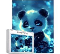Puzzle Adulte 5000 Pièces Puzzle Animal Puzzles pour Adultes de Qualité Supérieure, Panda Puzzles Classiques, DIY Jeu D'Intelligence De l'art de la Décoration Moderne Maison Jeu 2025 Cadeau Noël H-710