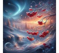 Puzzle Adulte 60 Pieces, Puzzles Classiques Qualité Supérieure Fruits Hiver Froid, Bricolage Divertissement Créatif Jeux, Puzzles pour la Décoration Maison Cadeau