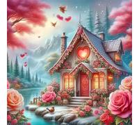 Puzzle Adulte 60 Pieces, Puzzles Classiques Qualité Supérieure Paysages des Bois d’Hiver, Bricolage Divertissement Créatif Jeux, Puzzles pour la Décoration Maison Cadeau
