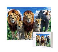 Puzzle Adulte 6000 Pièces Animaux Sauvages 179x105cm Impossible Difficile Défiant, Puzzles pour Adultes Jeu éducatif Défi Jouets 6000 Pièces Puzzles pour Adultes, Divertissement Créatif Cadeau u-887