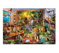 Puzzle Adulte 6000 Pieces Animaux Sauvages, Forets Et Marins Dans La Chambre Educa Collection Animaux