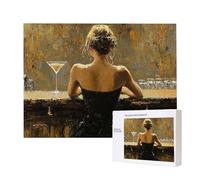Puzzle Adulte 6000 Pièces Bar Femme 179x105cm Impossible Difficile Défiant, Puzzles pour Adultes Jeu éducatif Défi Jouets 6000 Pièces Puzzles pour Adultes, Divertissement Créatif Cadeau u-409