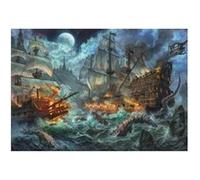 Puzzle adulte 6000 pieces bateau pirates et les créatures de la mer - collection océan et bateau