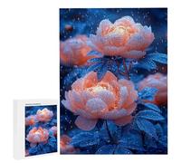 Puzzle Adulte 6000 Pièces Fleurs de Pivoine 179 x 105cm Puzzles pour Adultes Jeu éducatif Défi Jouets 6000 Pièces Puzzles pour Enfants, Puzzle de Bricolage Coloré pour la Décor de la Maison m-625