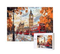 Puzzle Adulte 6000 Pièces Londres Big Ben 179x105cm Impossible Difficile Défiant, Puzzles pour Adultes Jeu éducatif Défi Jouets 6000 Pièces Puzzles pour Adultes, Divertissement Créatif Cadeau u-463