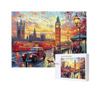 Puzzle Adulte 6000 Pièces Londres Street View 179x105cm Impossible Difficile Défiant, Puzzles pour Adultes Jeu éducatif Défi Jouets 6000 Pièces Puzzles pour Adultes, Divertissement Créatif Cadeau u465