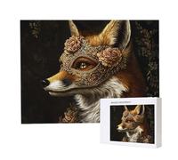 Puzzle Adulte 6000 Pièces Renard Puzzles pour Adultes Jeu éducatif Défi Jouets 6000 Pièces Puzzles pour Adultes Enfants, Puzzle de Bricolage Coloré pour la Décoration de la Maison 179x105cm l-295