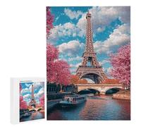 Puzzle Adulte 6000 Pièces Tour Eiffel 179 x 105cm Puzzles pour Adultes Jeu éducatif Défi Jouets 6000 Pièces Puzzles pour Adultes Enfants, Puzzle de Bricolage Coloré pour la Décoration de la Maison m-1
