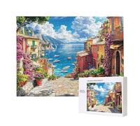 Puzzle Adulte 6000 Pièces Ville balnéaire 179x105cm Impossible Difficile Défiant, Puzzles pour Adultes Jeu éducatif Défi Jouets 6000 Pièces Puzzles pour Adultes, Divertissement Créatif Cadeau u-240