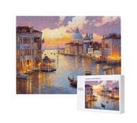Puzzle Adulte 6000 Pièces Ville d'eau de Venise 179x105cm Impossible Difficile Défiant, Puzzles pour Adultes Jeu éducatif Défi Jouets 6000 Pièces Puzzles pour Adultes, Créatif Cadeau u-794