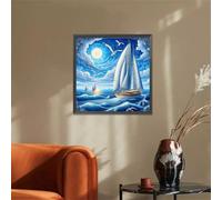 Puzzle Adulte 70 Pièces, Bricolage Puzzle Bateau Mer, Puzzles Impossible 70 Pieces, Jeu de Famille Team Building, Cadeau pour Les Amants ou Les Amis, Unique Home Decor