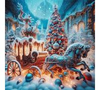 Puzzle Adulte 70 Pièces, Bricolage Puzzle Carrosse du Palais, Puzzles Impossible 70 Pieces, Jeu de Famille Team Building, Cadeau pour Les Amants ou Les Amis, Unique Home Decor