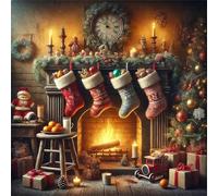 Puzzle Adulte 70 Pièces, Bricolage Puzzle Feu de Joie Chaussettes, Puzzles Impossible 70 Pieces, Jeu de Famille Team Building, Cadeau pour Les Amants ou Les Amis, Unique Home Decor