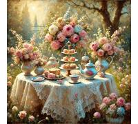 Puzzle Adulte 70 Pièces, Bricolage Puzzle Pâtisseries au thé, Puzzles Impossible 70 Pieces, Jeu de Famille Team Building, Cadeau pour Les Amants ou Les Amis, Unique Home Decor