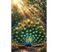 Puzzle Adulte 700 Pièces Paons Fleuris 52 x 38 cm Classique Puzzles Jeu Éducatif Défi Divertissement Créatif Puzzle 700 Pieces Adulte