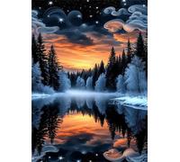 Puzzle Adulte 700 Pièces,Paysage de Bouteille à souhaits 52x38 cm Puzzles pour Adultes Jeu éducatif Défi Jouets Puzzles pour Décoration de la Maison