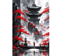 Puzzle Adulte 700 Pièces Peinture L'Encre 52 x 38 cm Puzzles pour Adultes Jeu éducatif Puzzle Impossible Puzzles 700 Pièces Adultes