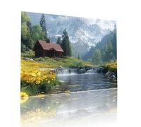 Puzzle Adulte 80 pièces Montagne Paysage Puzzles Classiques pour Adultes et Enfants à Partir de 6 Ans éducatif Jouets, Qualité Supérieure Mystery Jeu Éducatif Challenge Toy, Pour Cadeaux 15x20cm t-872