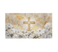Puzzle Adulte 900 Pièces Croix de Fleurs 87x34cm Impossible Difficile Défiant, Puzzles pour Adultes Jeu éducatif Défi Jouets 900 Pièces Puzzles pour Adultes, Divertissement Créatif Cadeau z-470