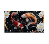 Puzzle Adulte 900 Pièces Fleurs Koi 87x34cm Impossible Difficile Défiant, Puzzles pour Adultes Jeu éducatif Défi Jouets 900 Pièces Puzzles pour Adultes, Divertissement Créatif Cadeau z-449