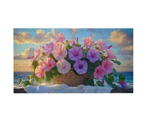 Puzzle Adulte 900 Pièces Fleurs paniers de Fleurs 87x34cm Impossible Difficile Défiant, Puzzles pour Adultes Jeu éducatif Défi Jouets 900 Pièces Puzzles pour Adultes, Créatif Cadeau z-443