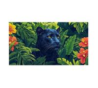 Puzzle Adulte 900 Pièces La Jungle des panthères Noires 87x34cm Impossible Difficile Défiant, Puzzles pour Adultes Jeu éducatif Défi Jouets 900 Pièces Puzzles pour Adultes, Créatif Cadeau z-344