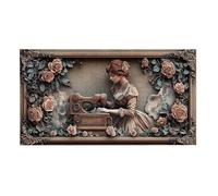 Puzzle Adulte 900 Pièces Machine à coudre femme 87x34cm Impossible Difficile Défiant, Puzzles pour Adultes Jeu éducatif Défi Jouets 900 Pièces Puzzles pour Adultes, Divertissement Créatif Cadeau z-253