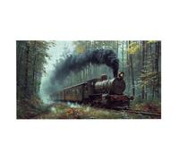 Puzzle Adulte 900 Pièces Train 87x34cm Impossible Difficile Défiant, Puzzles pour Adultes Jeu éducatif Défi Jouets 900 Pièces Puzzles pour Adultes, Divertissement Créatif Cadeau z-516