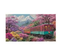 Puzzle Adulte 900 Pièces Train de Montagne 87x34cm Impossible Difficile Défiant, Puzzles pour Adultes Jeu éducatif Défi Jouets 900 Pièces Puzzles pour Adultes, Divertissement Créatif Cadeau z-839